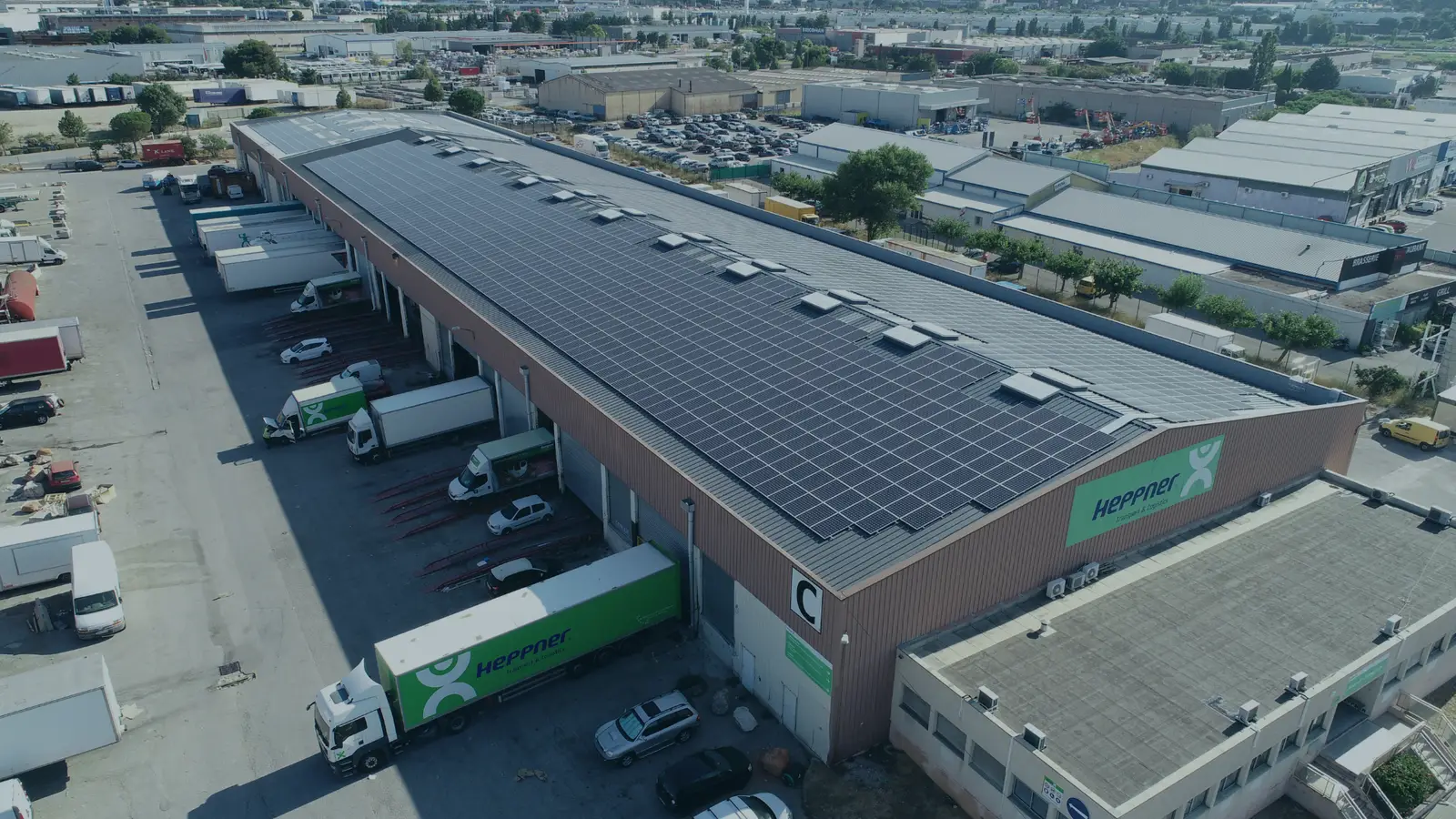 Bâtiment agricole photovoltaïque